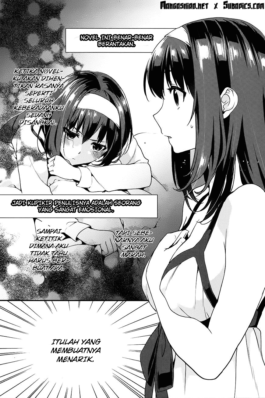 Saenai Heroine no Sodatekata: Koisuru Metronome Chapter 09 Gambar 14
