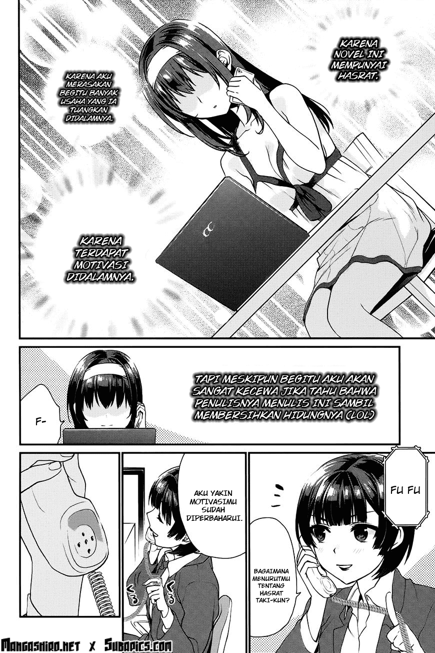 Saenai Heroine no Sodatekata: Koisuru Metronome Chapter 09 Gambar 15