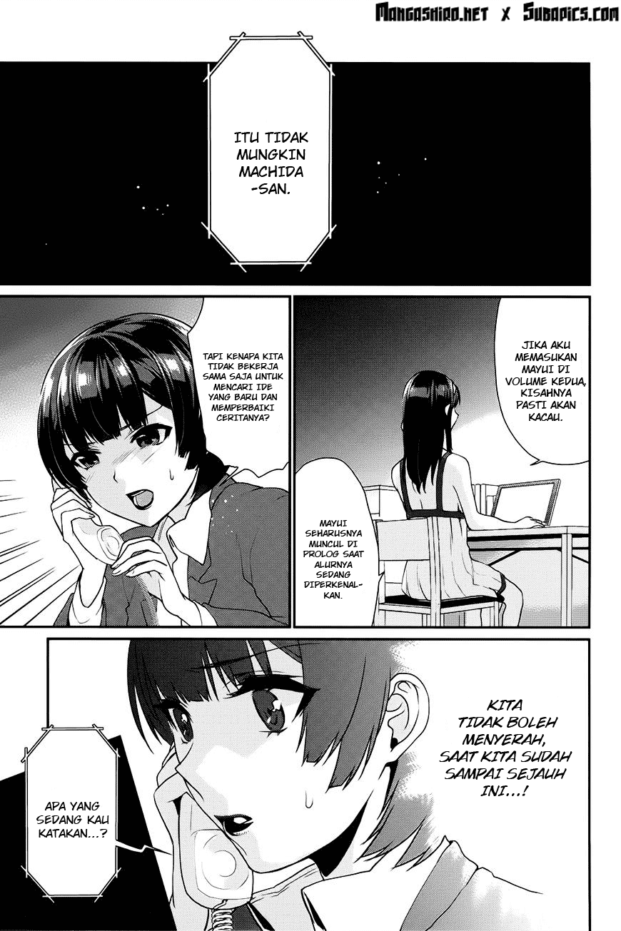 Saenai Heroine no Sodatekata: Koisuru Metronome Chapter 09 Gambar 16