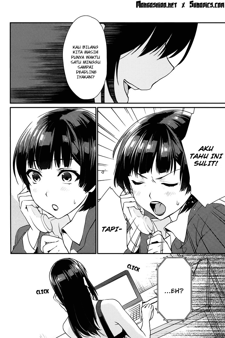 Saenai Heroine no Sodatekata: Koisuru Metronome Chapter 09 Gambar 17