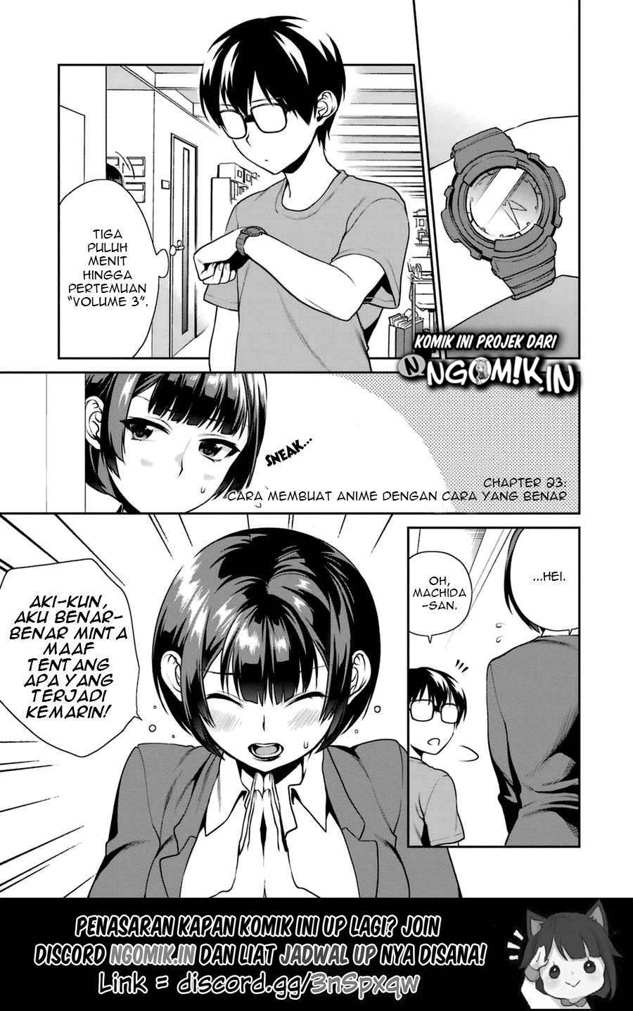 Saenai Heroine no Sodatekata: Koisuru Metronome Chapter 23 Gambar 2