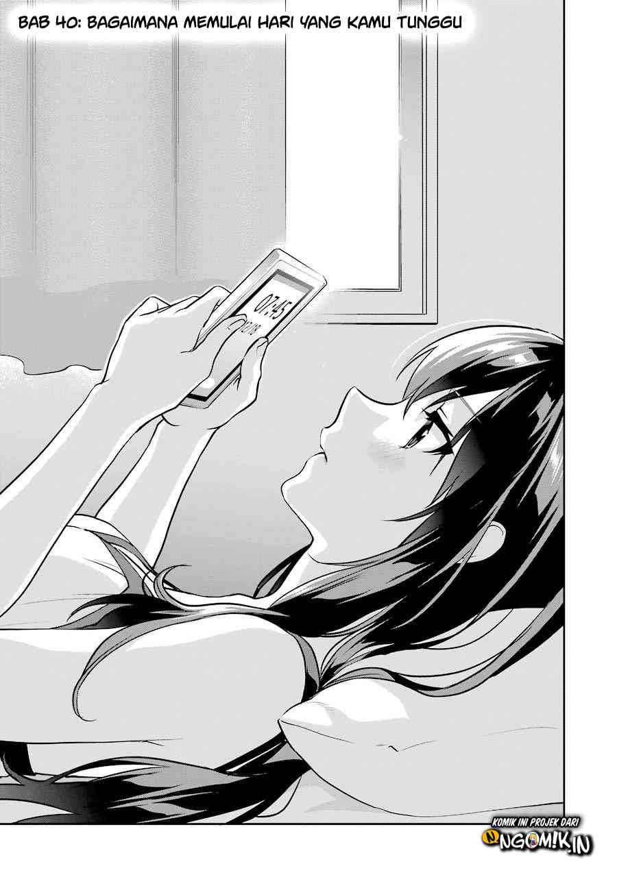 Saenai Heroine no Sodatekata: Koisuru Metronome Chapter 40 Gambar 2