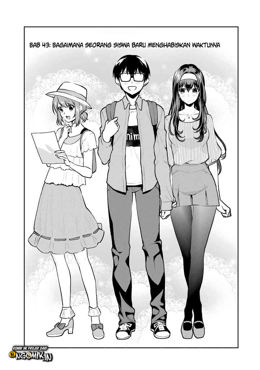 Saenai Heroine no Sodatekata: Koisuru Metronome Chapter 43 Gambar 2