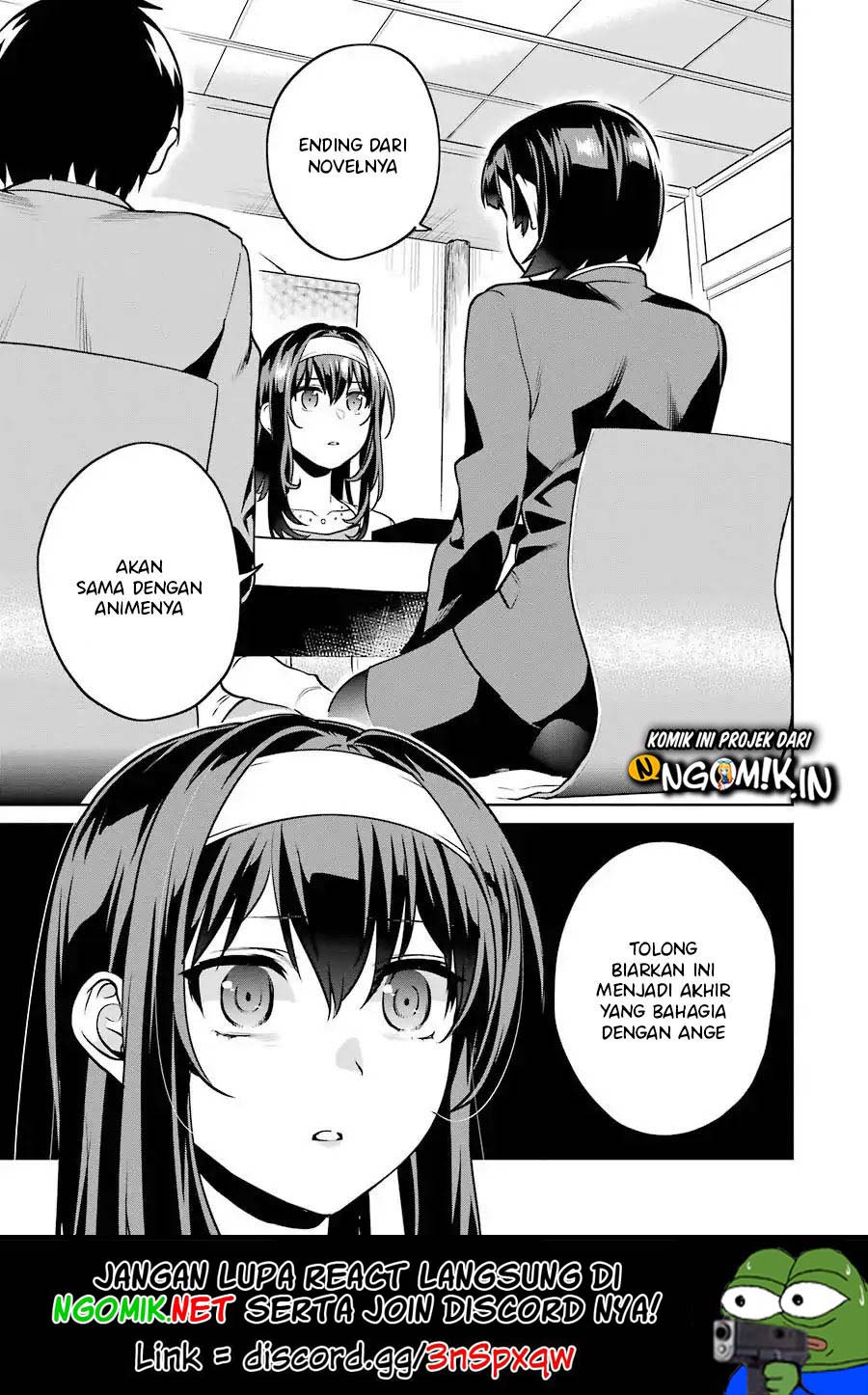 Saenai Heroine no Sodatekata: Koisuru Metronome Chapter 46 Gambar 3