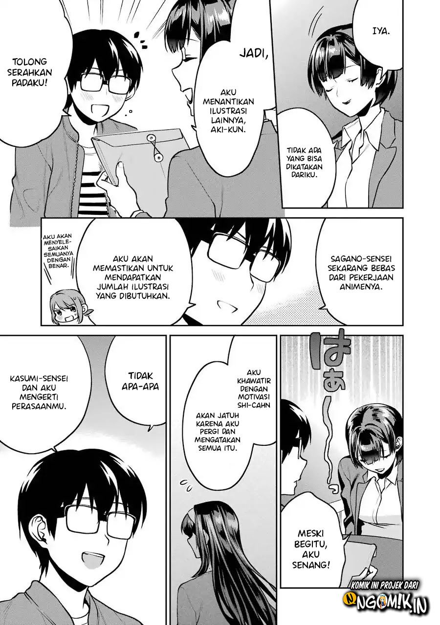Saenai Heroine no Sodatekata: Koisuru Metronome Chapter 46 Gambar 7