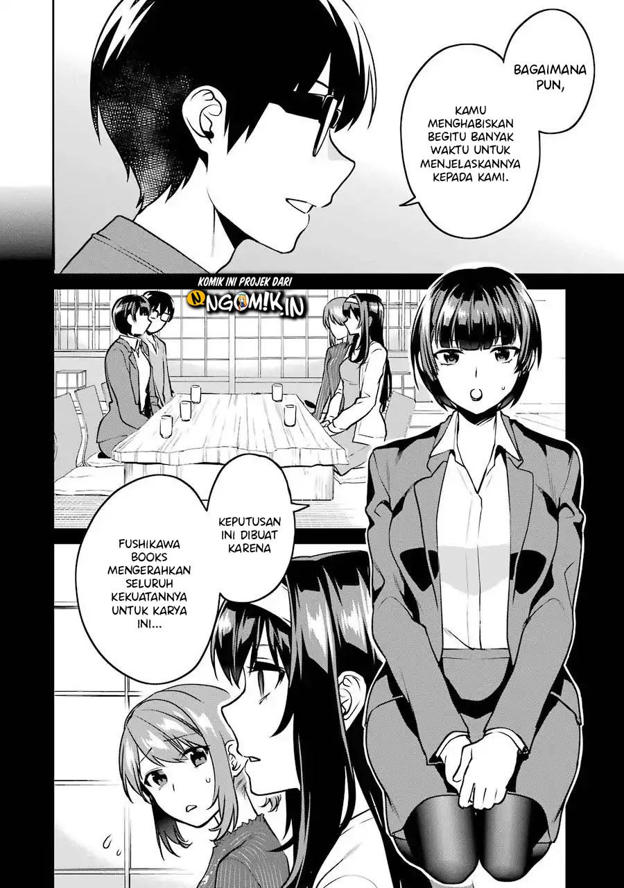 Saenai Heroine no Sodatekata: Koisuru Metronome Chapter 46 Gambar 8