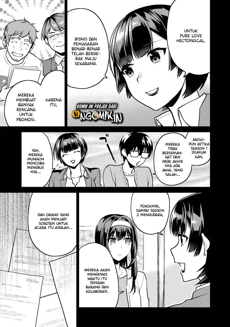Saenai Heroine no Sodatekata: Koisuru Metronome Chapter 46 Gambar 9