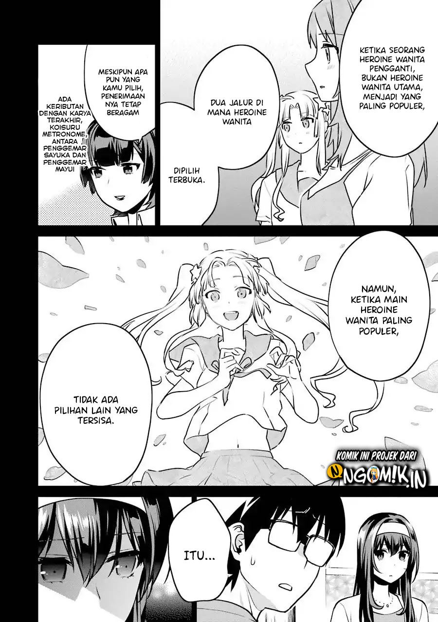 Saenai Heroine no Sodatekata: Koisuru Metronome Chapter 46 Gambar 12