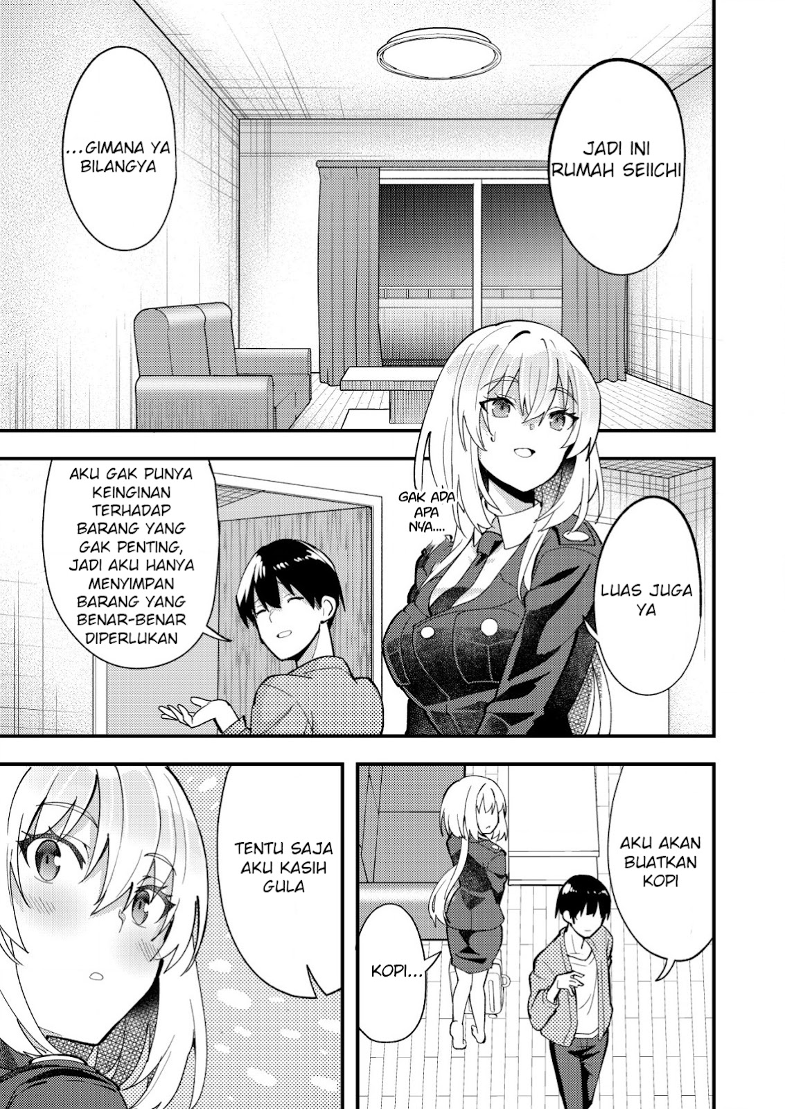 Sagishi to Keisatsukan no Rennai Kyori Chapter 07.1 Gambar 10