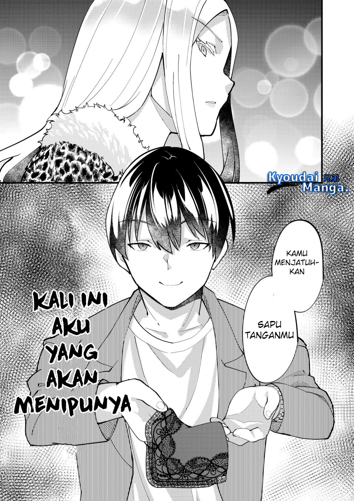 Sagishi to Keisatsukan no Rennai Kyori Chapter 09.2 Gambar 7