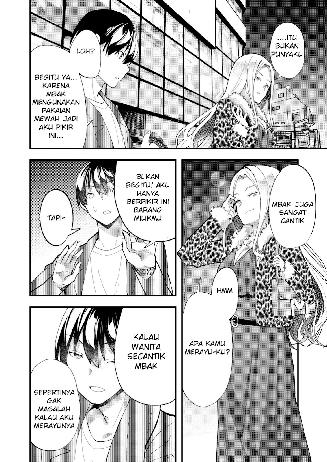 Sagishi to Keisatsukan no Rennai Kyori Chapter 09.2 Gambar 8