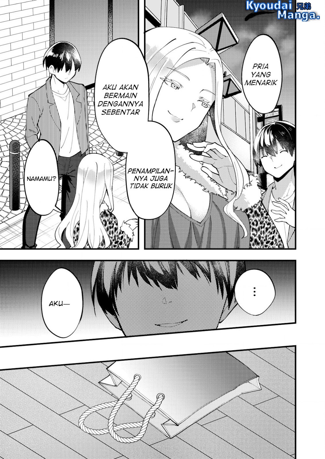 Sagishi to Keisatsukan no Rennai Kyori Chapter 09.2 Gambar 9