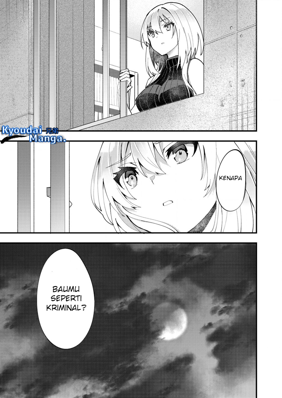 Sagishi to Keisatsukan no Rennai Kyori Chapter 09.2 Gambar 11