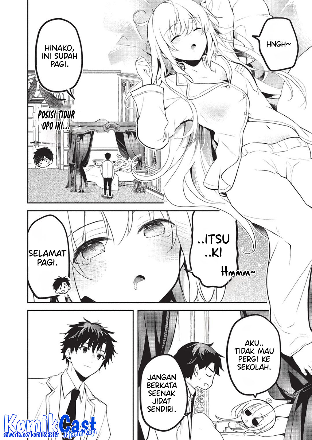 Saijo no Osewa ~Takane no Hana Darakena Meimon Kou de, Gakuin Ichi no Ojou-sama (Seikatsu Noryoku Kaimu) o Kagenagara Osewa suru Koto ni Narimashita~ Chapter 24 Gambar 3