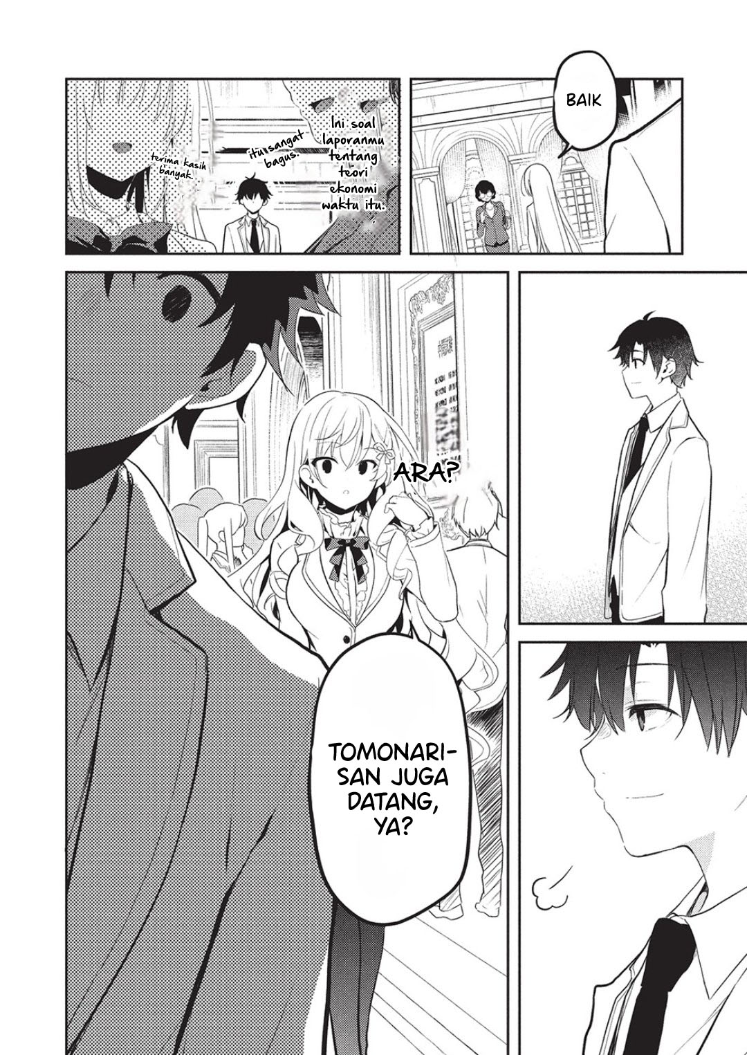 Saijo no Osewa ~Takane no Hana Darakena Meimon Kou de, Gakuin Ichi no Ojou-sama (Seikatsu Noryoku Kaimu) o Kagenagara Osewa suru Koto ni Narimashita~ Chapter 24 Gambar 15