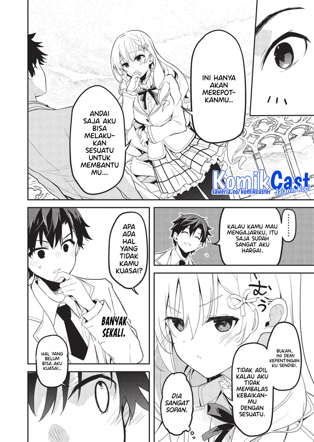 Saijo no Osewa ~Takane no Hana Darakena Meimon Kou de, Gakuin Ichi no Ojou-sama (Seikatsu Noryoku Kaimu) o Kagenagara Osewa suru Koto ni Narimashita~ Chapter 24 Gambar 23