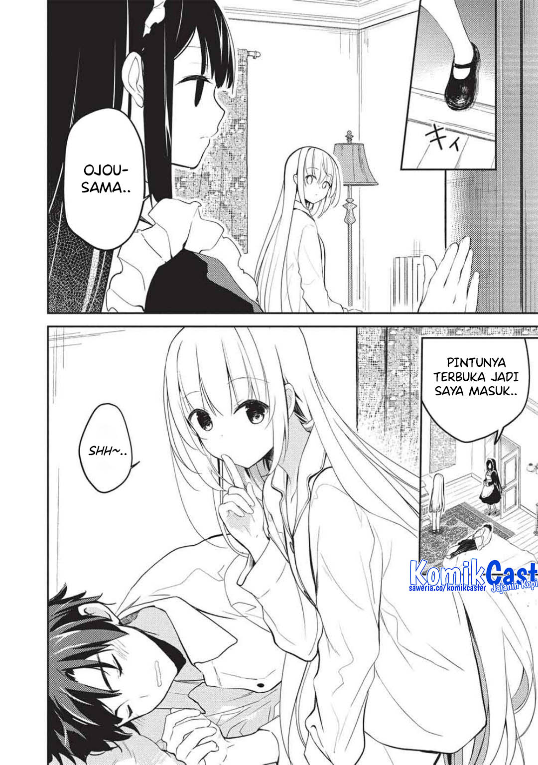Saijo no Osewa ~Takane no Hana Darakena Meimon Kou de, Gakuin Ichi no Ojou-sama (Seikatsu Noryoku Kaimu) o Kagenagara Osewa suru Koto ni Narimashita~ Chapter 27 Gambar 11