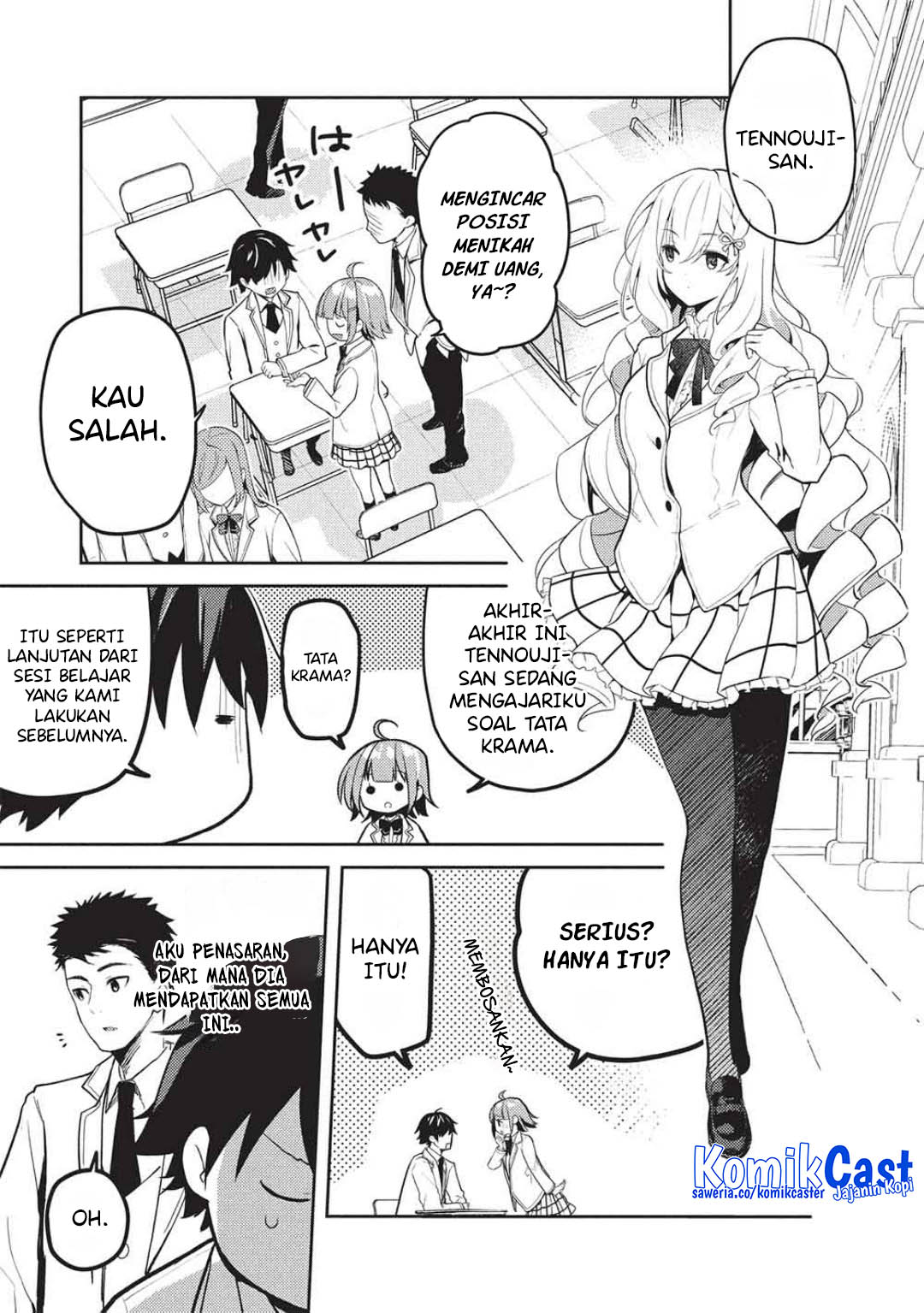 Saijo no Osewa ~Takane no Hana Darakena Meimon Kou de, Gakuin Ichi no Ojou-sama (Seikatsu Noryoku Kaimu) o Kagenagara Osewa suru Koto ni Narimashita~ Chapter 27 Gambar 20