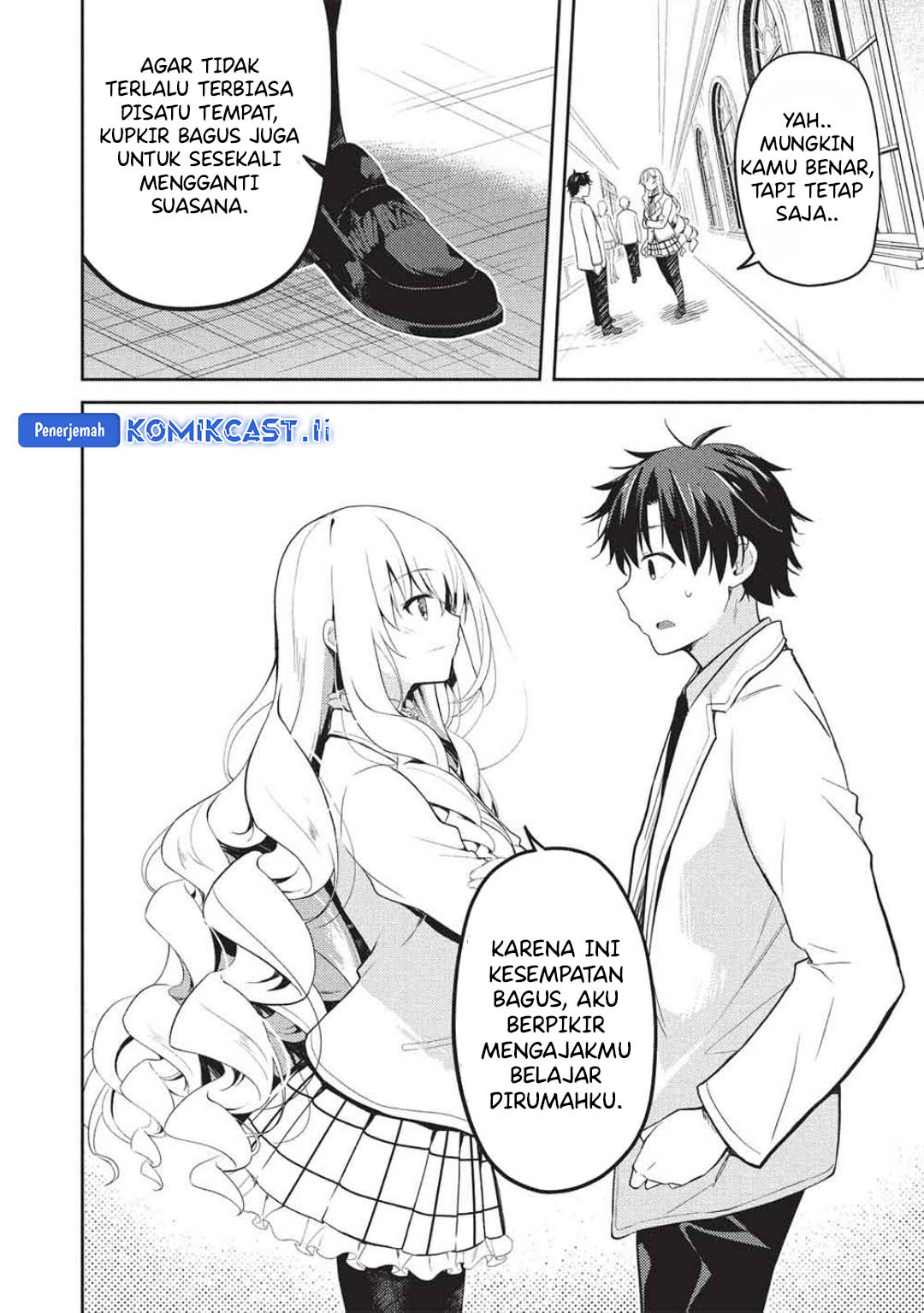 Saijo no Osewa ~Takane no Hana Darakena Meimon Kou de, Gakuin Ichi no Ojou-sama (Seikatsu Noryoku Kaimu) o Kagenagara Osewa suru Koto ni Narimashita~ Chapter 27 Gambar 25