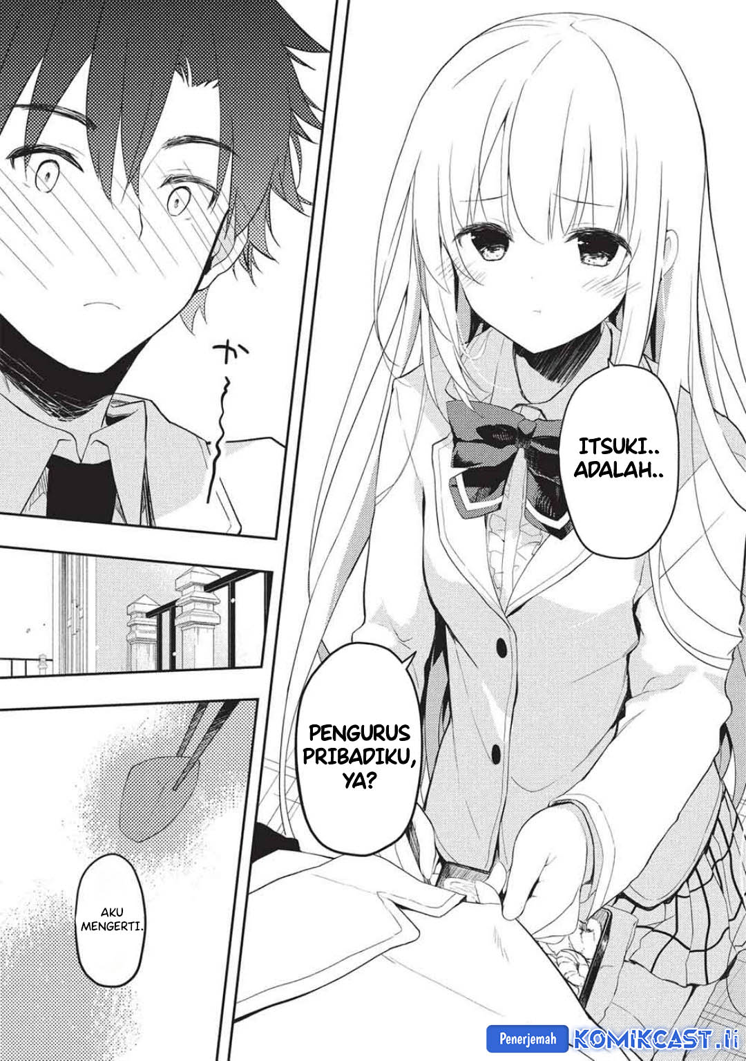 Saijo no Osewa ~Takane no Hana Darakena Meimon Kou de, Gakuin Ichi no Ojou-sama (Seikatsu Noryoku Kaimu) o Kagenagara Osewa suru Koto ni Narimashita~ Chapter 27 Gambar 29