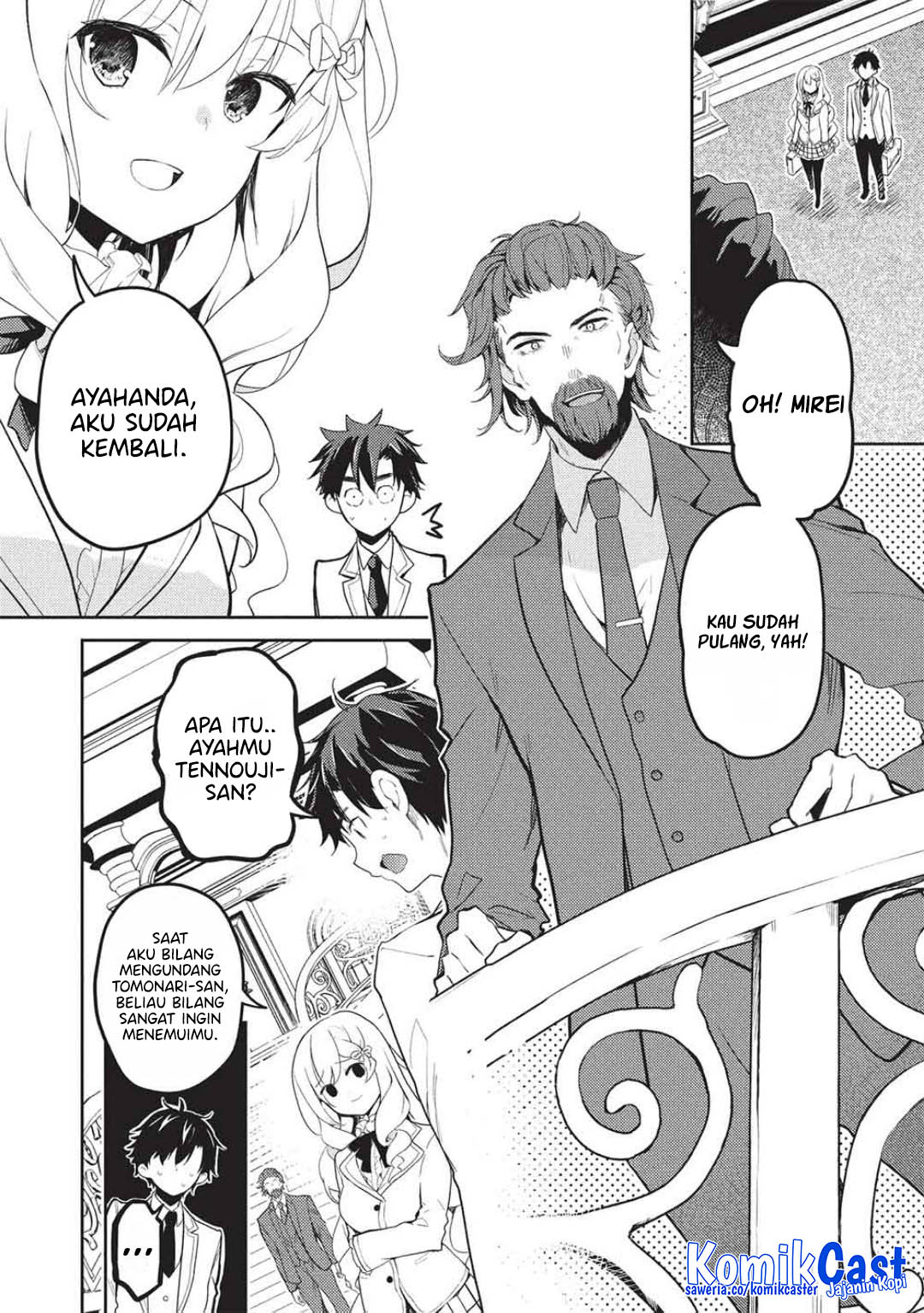 Saijo no Osewa ~Takane no Hana Darakena Meimon Kou de, Gakuin Ichi no Ojou-sama (Seikatsu Noryoku Kaimu) o Kagenagara Osewa suru Koto ni Narimashita~ Chapter 28 Gambar 5