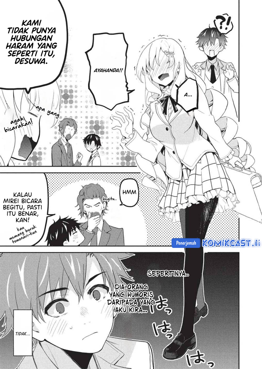 Saijo no Osewa ~Takane no Hana Darakena Meimon Kou de, Gakuin Ichi no Ojou-sama (Seikatsu Noryoku Kaimu) o Kagenagara Osewa suru Koto ni Narimashita~ Chapter 28 Gambar 8