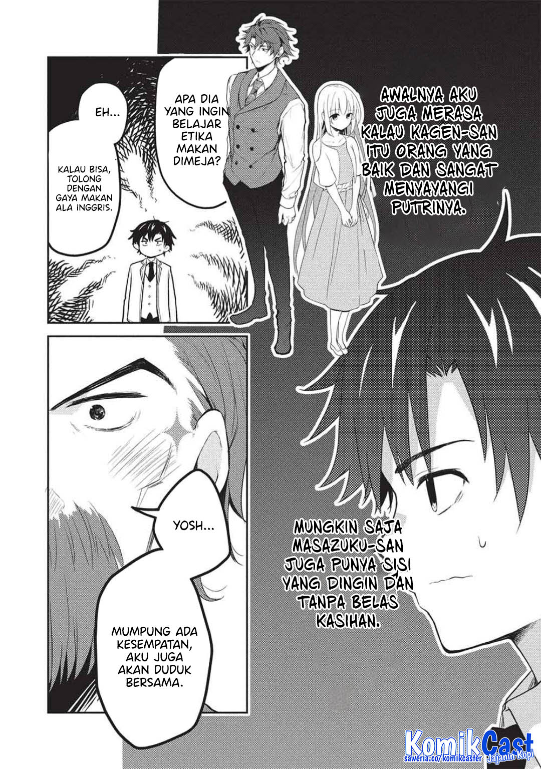Saijo no Osewa ~Takane no Hana Darakena Meimon Kou de, Gakuin Ichi no Ojou-sama (Seikatsu Noryoku Kaimu) o Kagenagara Osewa suru Koto ni Narimashita~ Chapter 28 Gambar 9