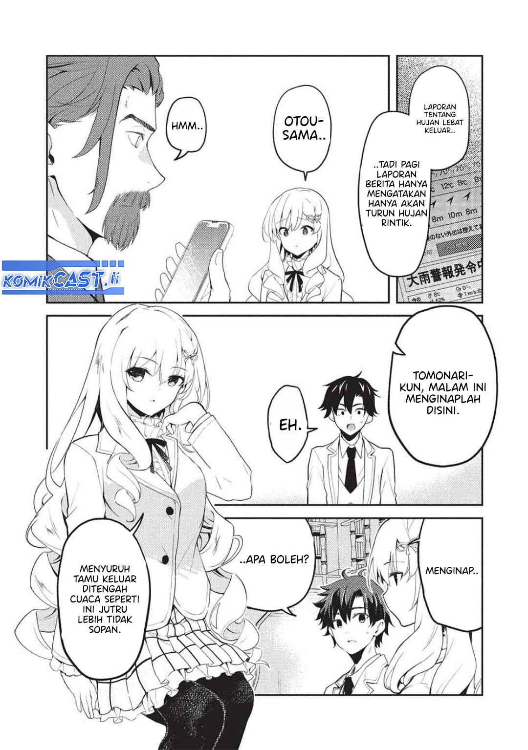 Saijo no Osewa ~Takane no Hana Darakena Meimon Kou de, Gakuin Ichi no Ojou-sama (Seikatsu Noryoku Kaimu) o Kagenagara Osewa suru Koto ni Narimashita~ Chapter 28 Gambar 21