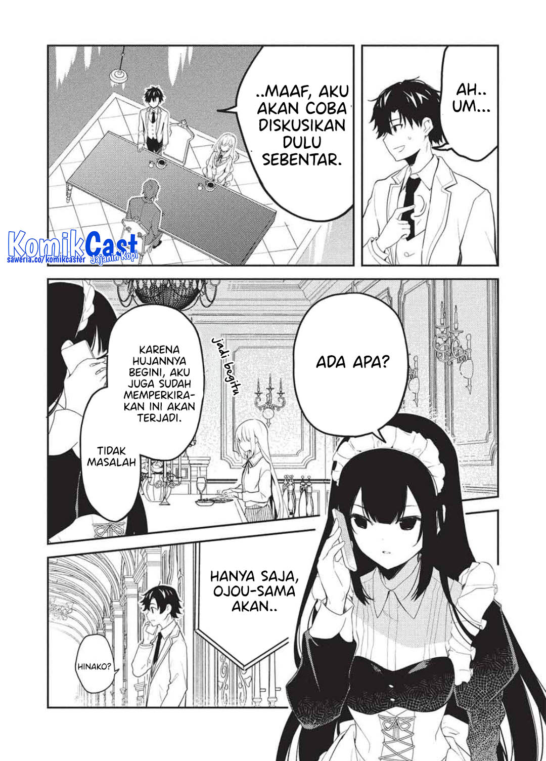 Saijo no Osewa ~Takane no Hana Darakena Meimon Kou de, Gakuin Ichi no Ojou-sama (Seikatsu Noryoku Kaimu) o Kagenagara Osewa suru Koto ni Narimashita~ Chapter 28 Gambar 22