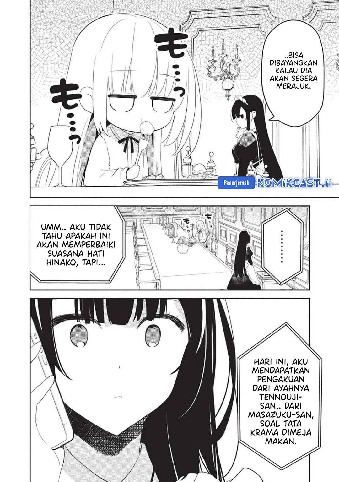 Saijo no Osewa ~Takane no Hana Darakena Meimon Kou de, Gakuin Ichi no Ojou-sama (Seikatsu Noryoku Kaimu) o Kagenagara Osewa suru Koto ni Narimashita~ Chapter 28 Gambar 23