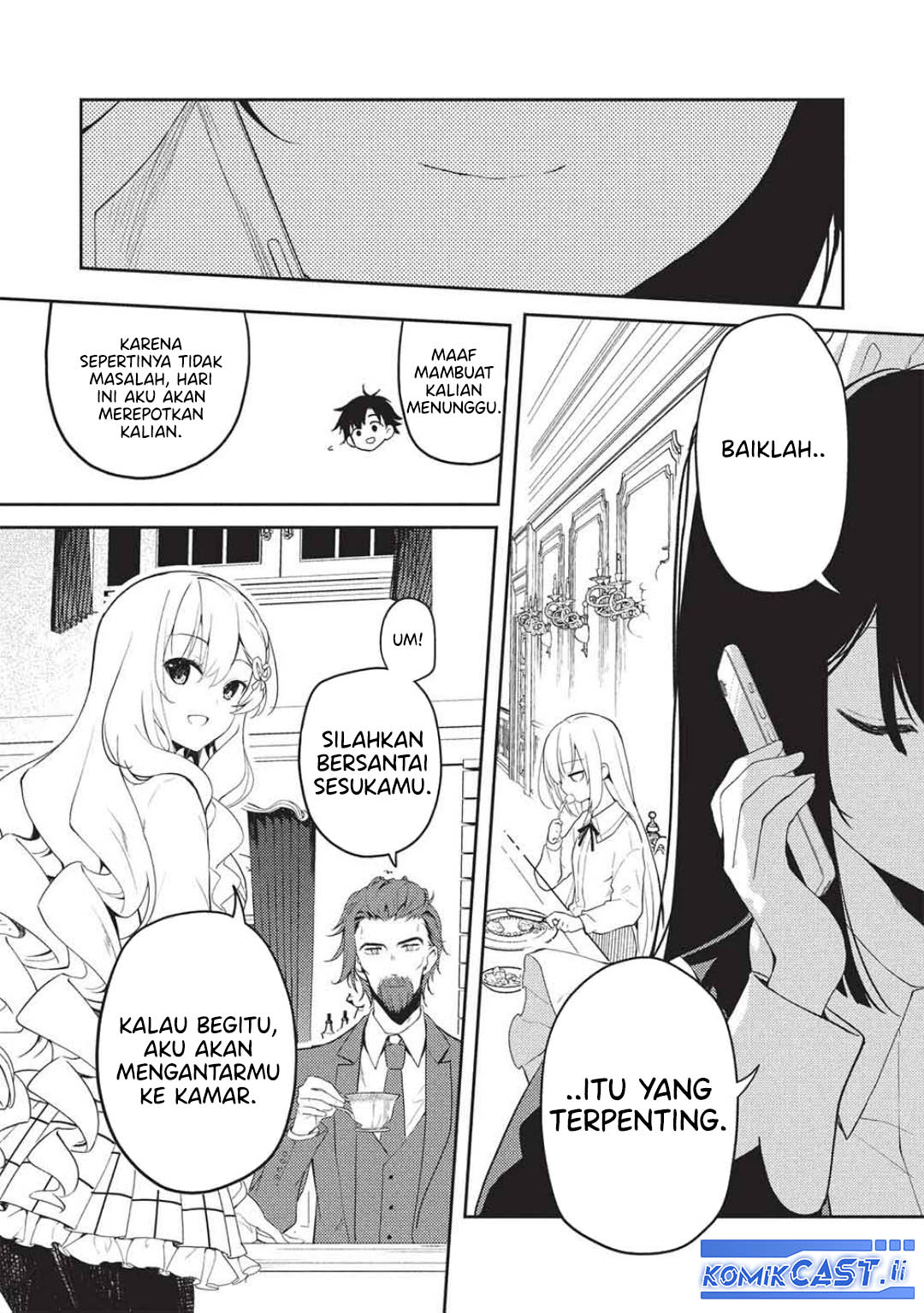 Saijo no Osewa ~Takane no Hana Darakena Meimon Kou de, Gakuin Ichi no Ojou-sama (Seikatsu Noryoku Kaimu) o Kagenagara Osewa suru Koto ni Narimashita~ Chapter 28 Gambar 24