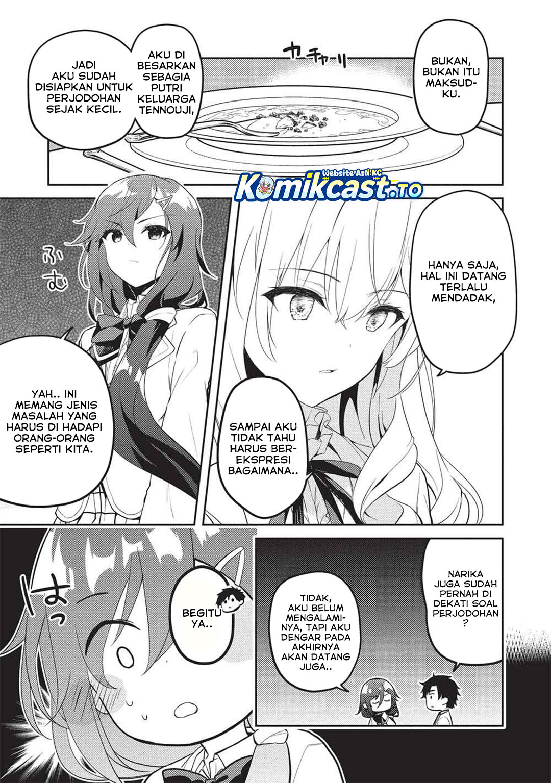 Saijo no Osewa ~Takane no Hana Darakena Meimon Kou de, Gakuin Ichi no Ojou-sama (Seikatsu Noryoku Kaimu) o Kagenagara Osewa suru Koto ni Narimashita~ Chapter 33 Gambar 4
