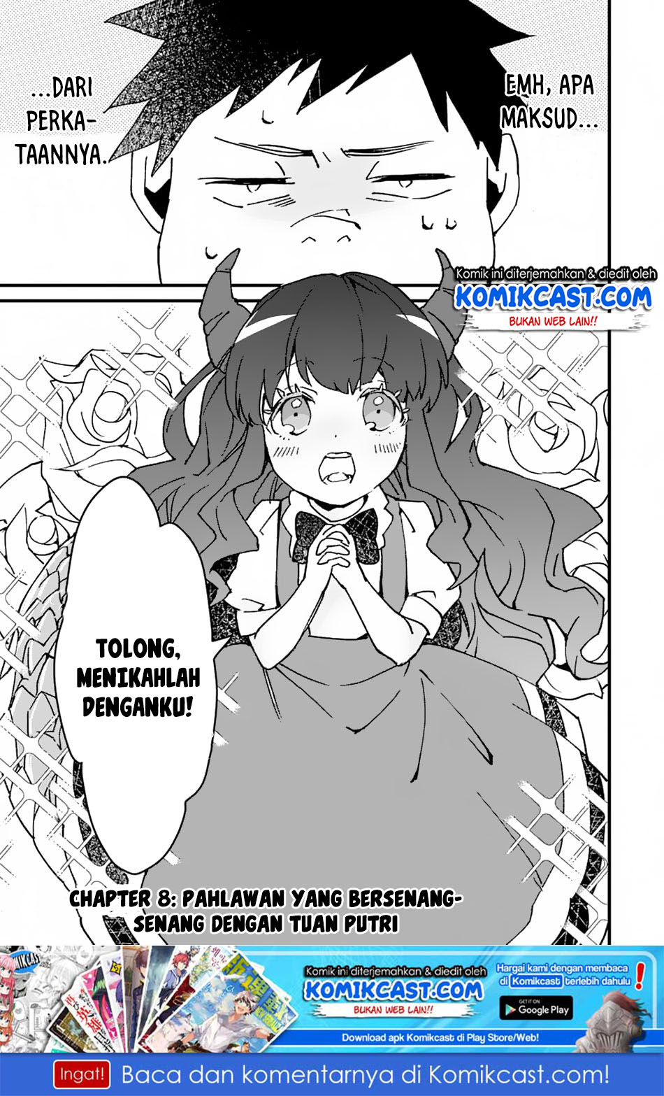 Saikyou Yuusha wa Oharai Hako: Maou ni Nattara Zutto Ore no Musou Return Chapter 08 Gambar 2