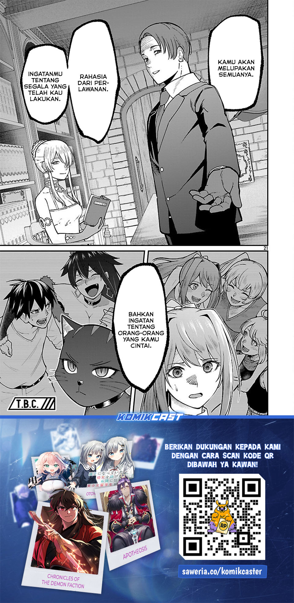 Saikyou no Maou ni Kitaerareta Yuusha Chapter 31 Gambar 24