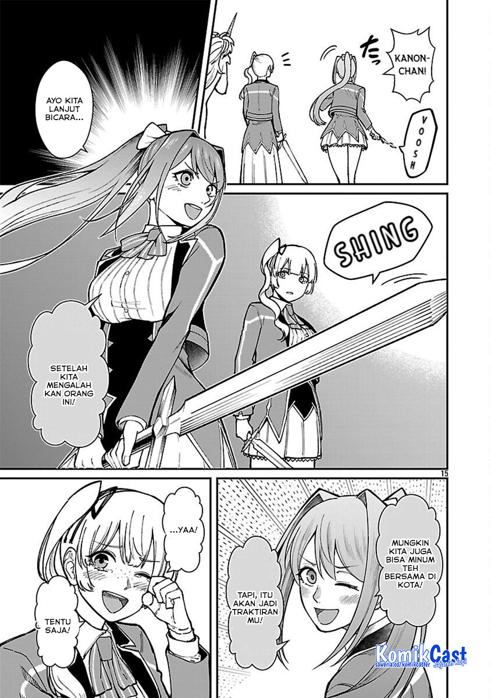 Saikyou no Maou ni Kitaerareta Yuusha Chapter 33 Gambar 18