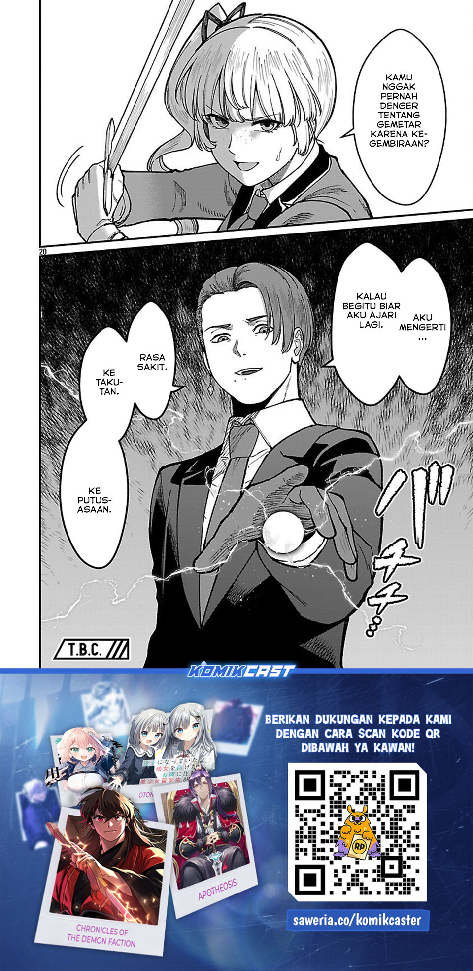 Saikyou no Maou ni Kitaerareta Yuusha Chapter 33 Gambar 23