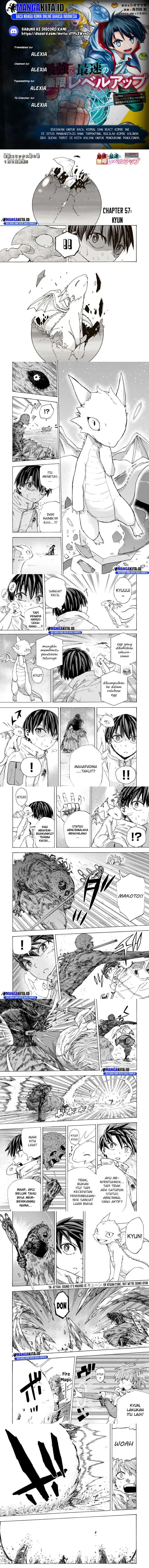 Saikyou de Saisoku no Mugen Level Up Chapter 57 Gambar 1