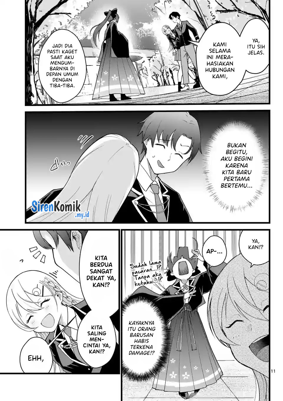 Saikyou ni Uzai Kanojo no, Asu kara Tsukaeru Mount Lesson Chapter 01 Gambar 11