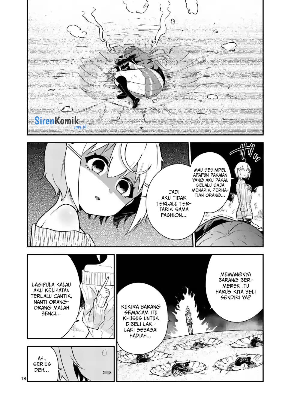 Saikyou ni Uzai Kanojo no, Asu kara Tsukaeru Mount Lesson Chapter 09 Gambar 18