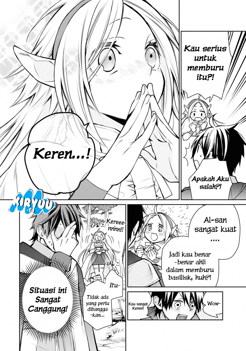 Saikyou no Madoshi. Hisa ni Ya wo Ukete Shimatta no de Inaka no Eihei ni Naru Chapter 01.3 Gambar 8