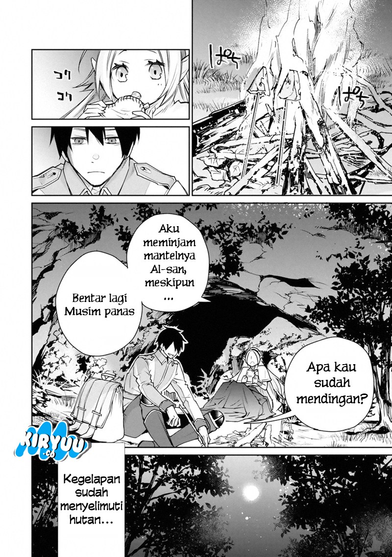Saikyou no Madoshi. Hisa ni Ya wo Ukete Shimatta no de Inaka no Eihei ni Naru Chapter 01.3 Gambar 14