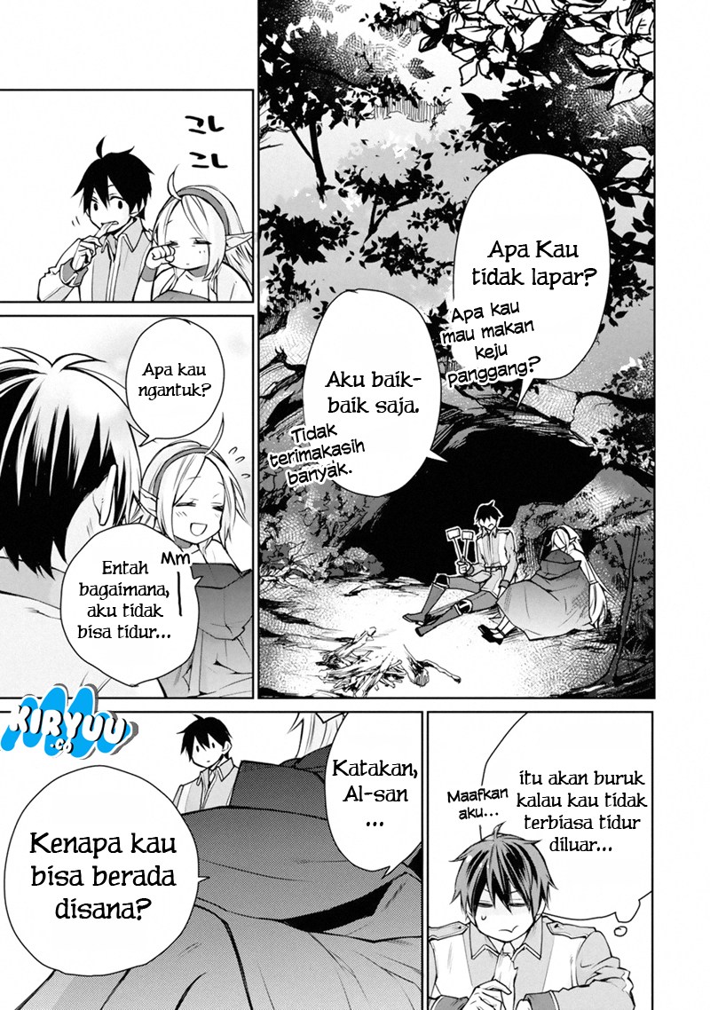 Saikyou no Madoshi. Hisa ni Ya wo Ukete Shimatta no de Inaka no Eihei ni Naru Chapter 01.3 Gambar 15