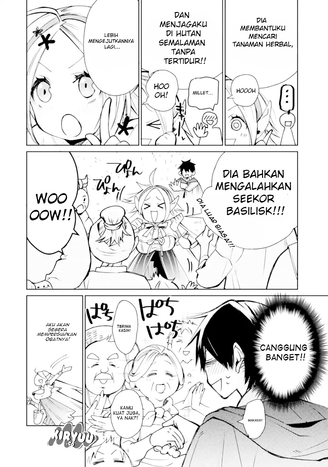 Saikyou no Madoshi. Hisa ni Ya wo Ukete Shimatta no de Inaka no Eihei ni Naru Chapter 02.1 Gambar 6