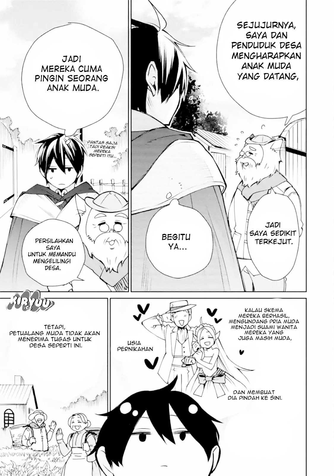 Saikyou no Madoshi. Hisa ni Ya wo Ukete Shimatta no de Inaka no Eihei ni Naru Chapter 02.1 Gambar 12