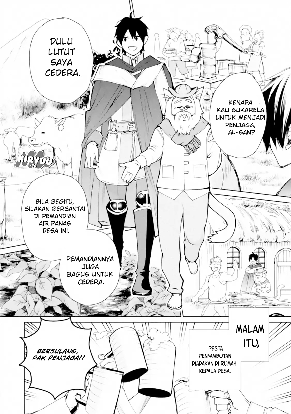 Saikyou no Madoshi. Hisa ni Ya wo Ukete Shimatta no de Inaka no Eihei ni Naru Chapter 02.1 Gambar 13