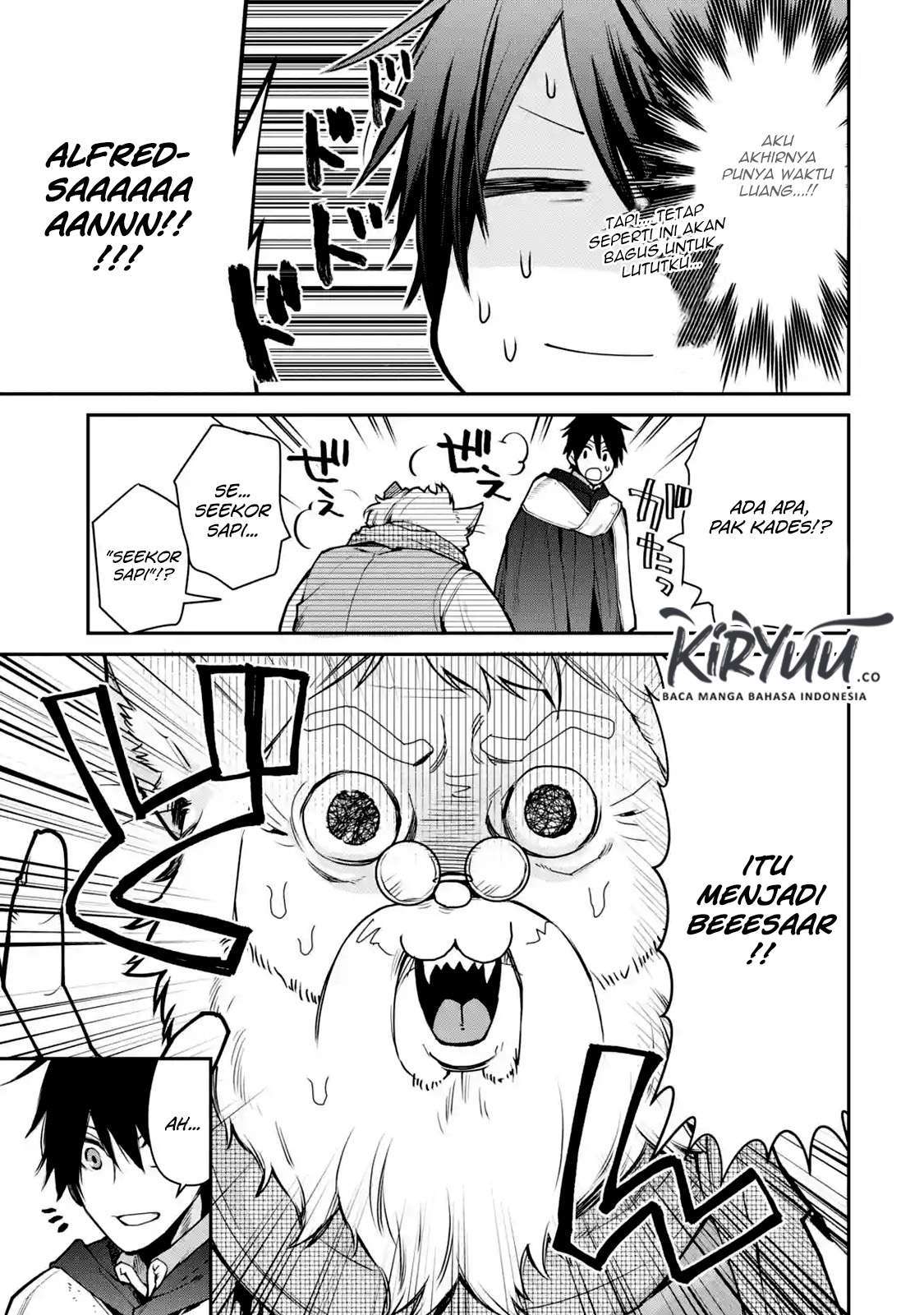 Saikyou no Madoshi. Hisa ni Ya wo Ukete Shimatta no de Inaka no Eihei ni Naru Chapter 07.1 Gambar 4