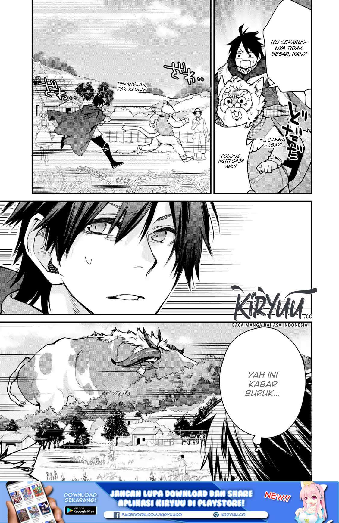 Saikyou no Madoshi. Hisa ni Ya wo Ukete Shimatta no de Inaka no Eihei ni Naru Chapter 07.1 Gambar 6