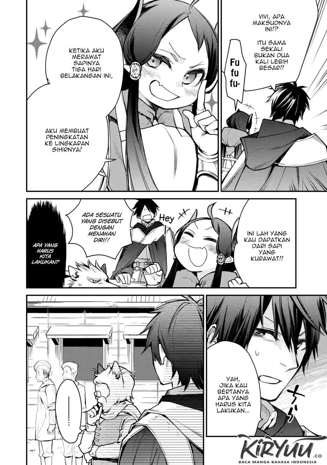 Saikyou no Madoshi. Hisa ni Ya wo Ukete Shimatta no de Inaka no Eihei ni Naru Chapter 07.1 Gambar 8