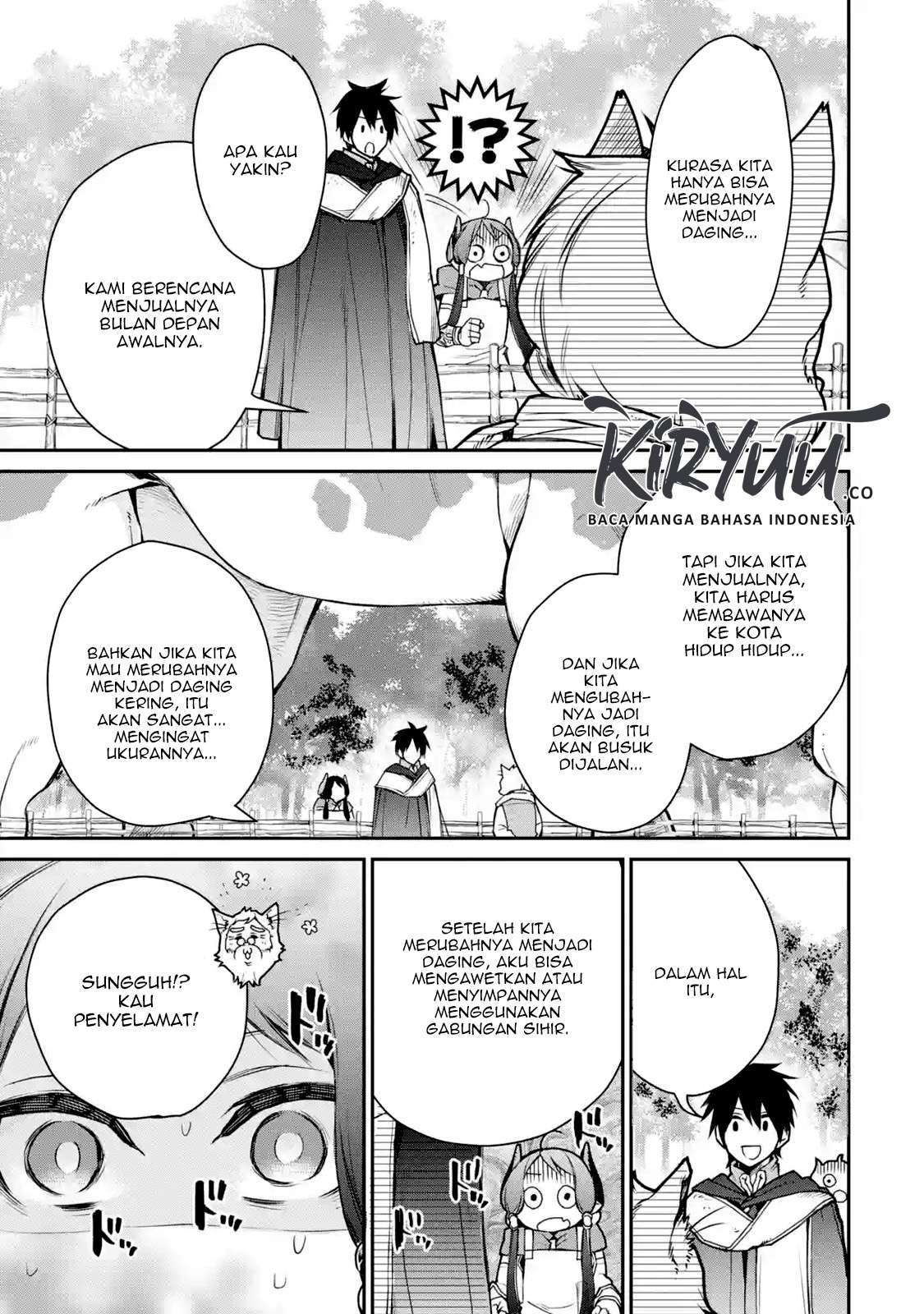 Saikyou no Madoshi. Hisa ni Ya wo Ukete Shimatta no de Inaka no Eihei ni Naru Chapter 07.1 Gambar 9