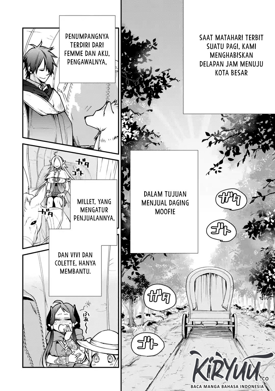 Saikyou no Madoshi. Hisa ni Ya wo Ukete Shimatta no de Inaka no Eihei ni Naru Chapter 08.1 Gambar 3